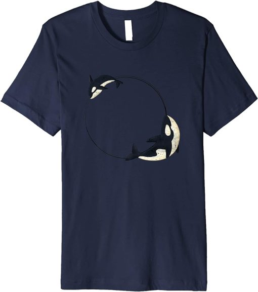 Cute Whales Orca Funny Orcas Whale Boys Girls Premium T-Shirt